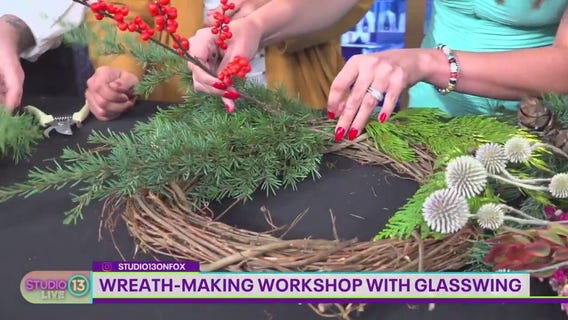 Wreath-making workshop with Glasswing