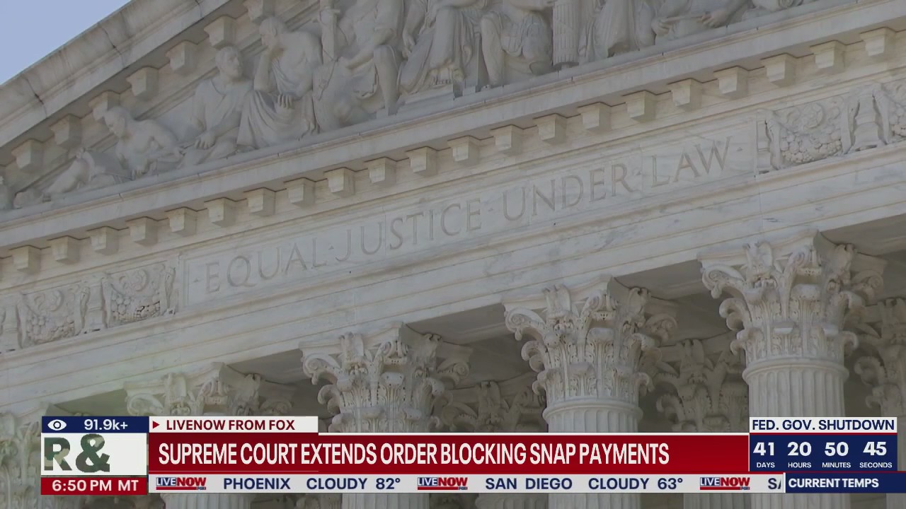 Supreme Court extends order on SNAP benefits