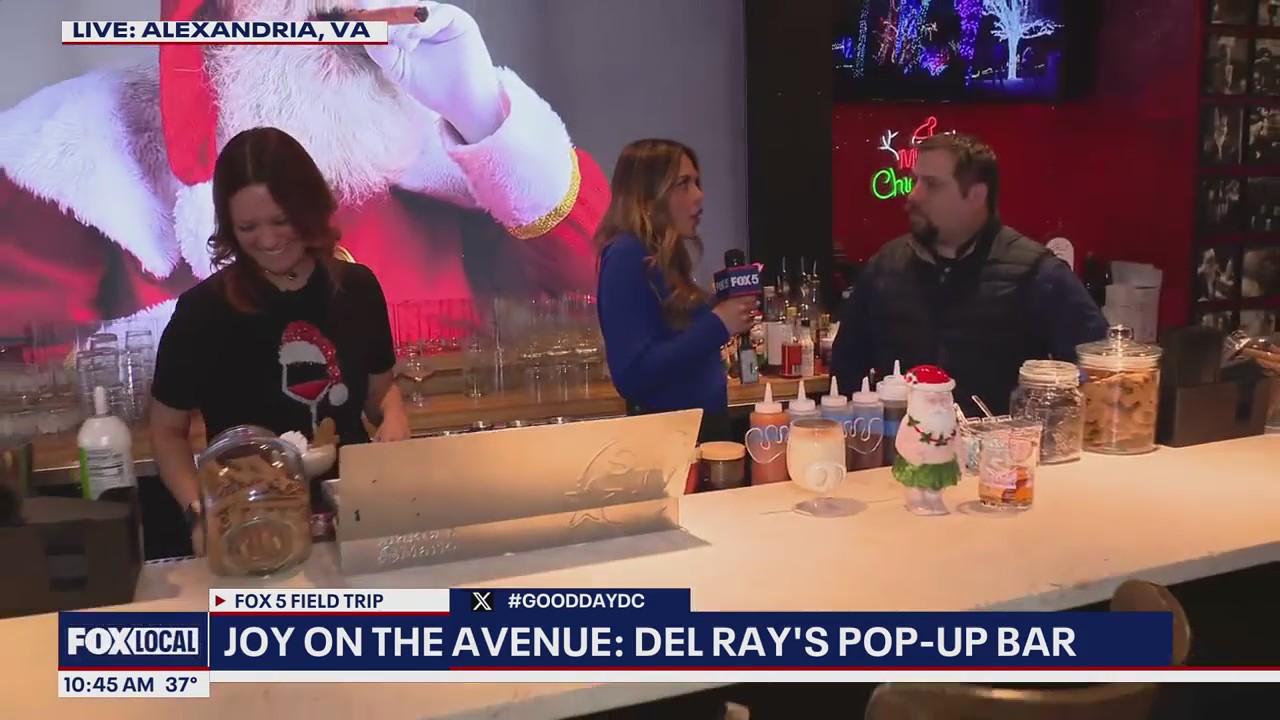 Joy on the Avenue: Del Ray's Pop-Up Bar