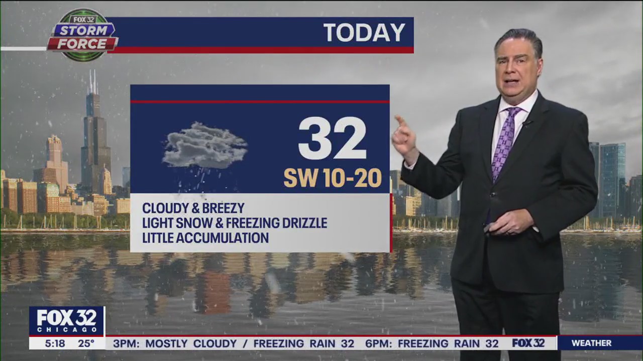 Chicago weather: Monday morning forecast