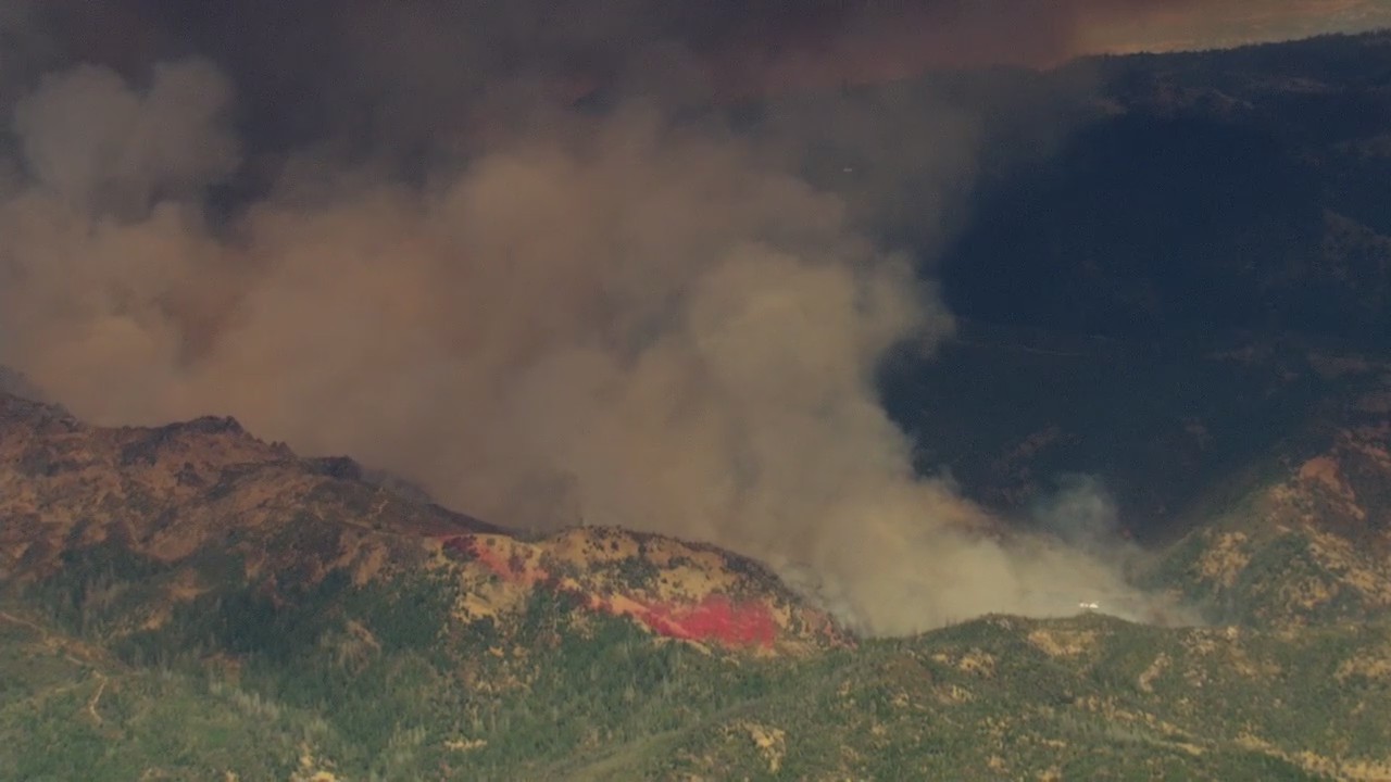 Calistoga vegetation fire triggers evacuations