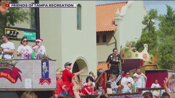 Tampa's Santa Fest parade and Christmas tree lighting kicks off this weekend