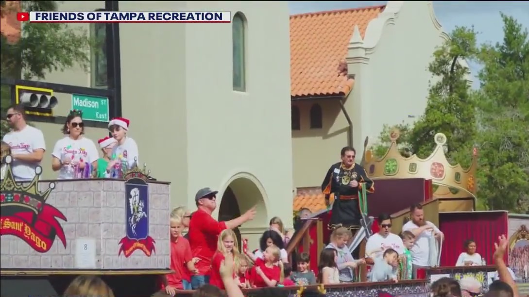 Tampa's Santa Fest parade and Christmas tree lighting kicks off this weekend