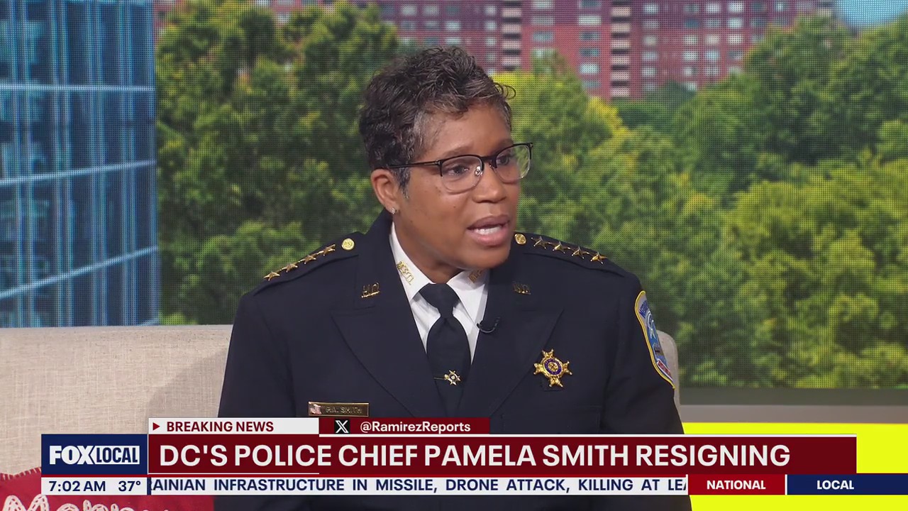 DC Police Chief Pamela Smith speaks with FOX 5 about decision to resign ...