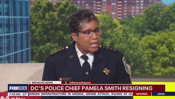 DC Police Chief Pamela Smith speaks with FOX 5 about decision to resign