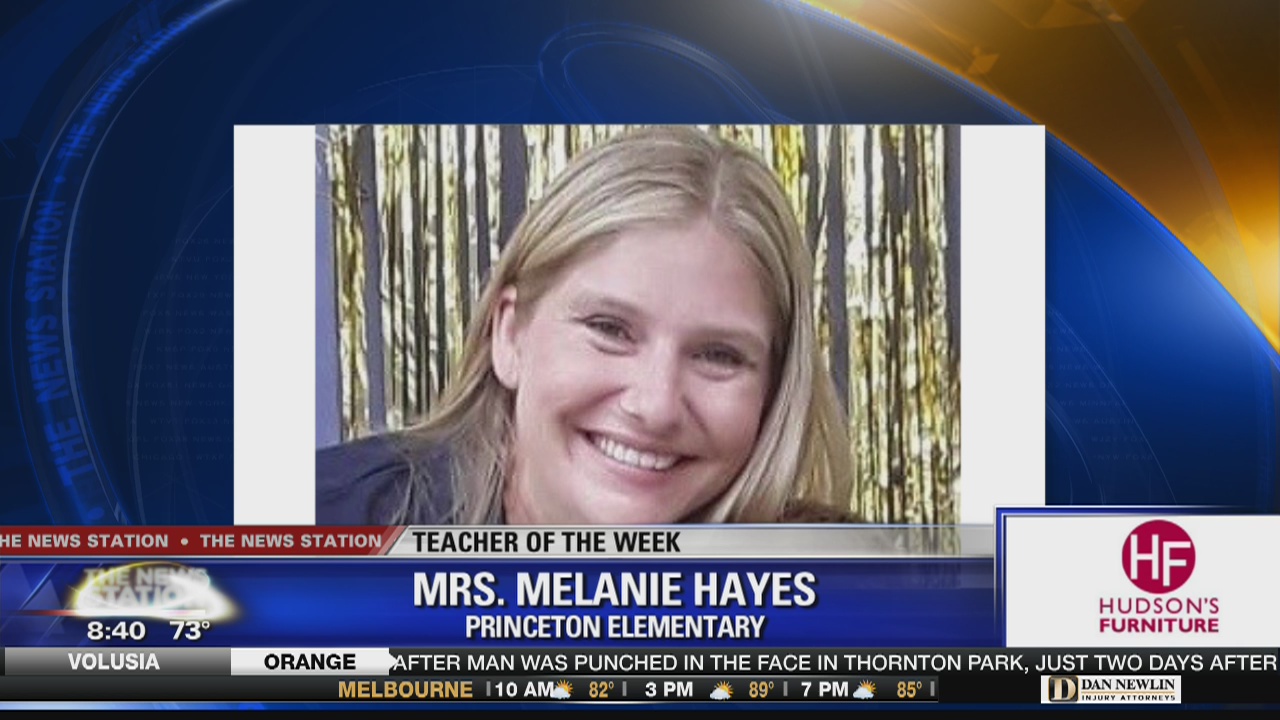 Teacher of the Week: Mrs. Melanie Hayes