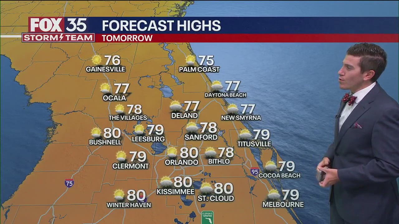 Orlando PM Weather Forecast: November 3, 2025 | FOX 35 Orlando