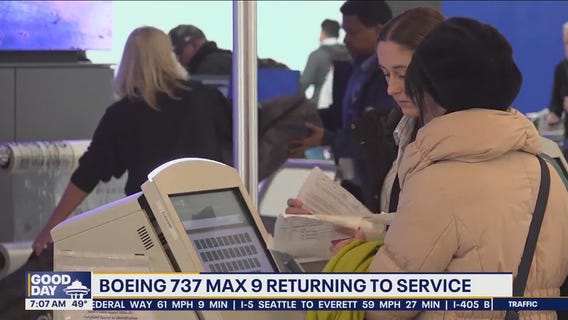 Boeing 737 Max 9 returns to service