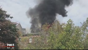 Logan Circle fire: Firefighter injured in high-rise blaze in Northwest DC