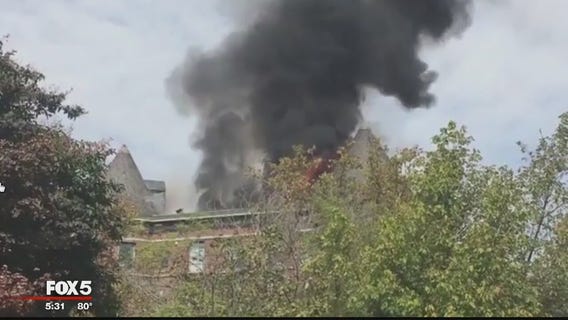 Logan Circle fire: Firefighter injured in high-rise blaze in Northwest DC