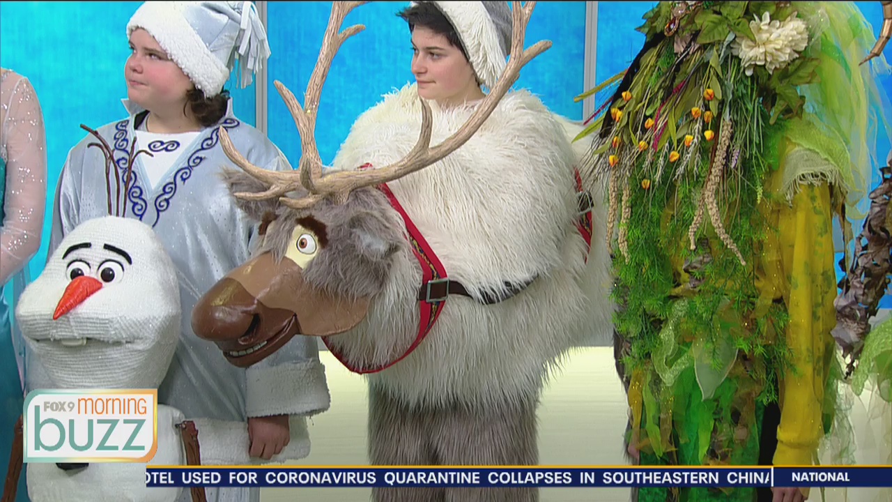 Minnesota middle school bringing "Frozen" to life with elaborate costumes