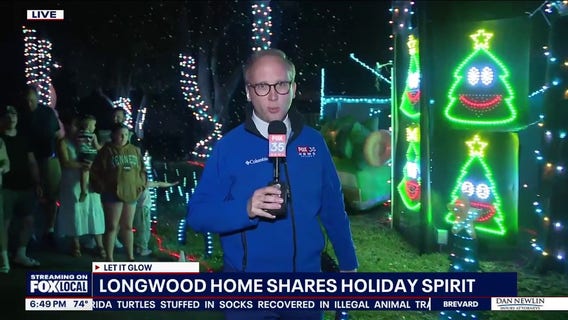 Longwood home shares spectacular holiday display