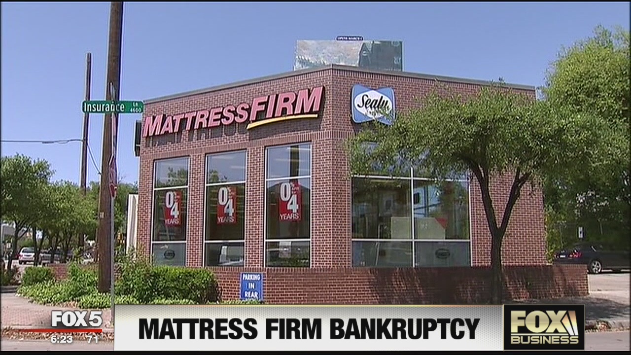 FOX Business Beat: Mattress Firm files for bankruptcy, Banksy shreds itself