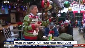 Bob Sings Along At The "Holly Jolly Bar"