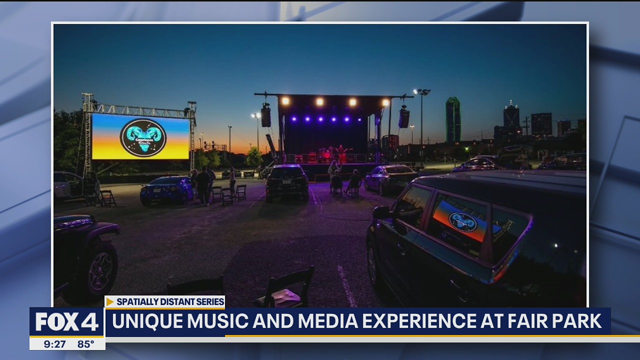 Fair Park hosts drive-in summer music and media series