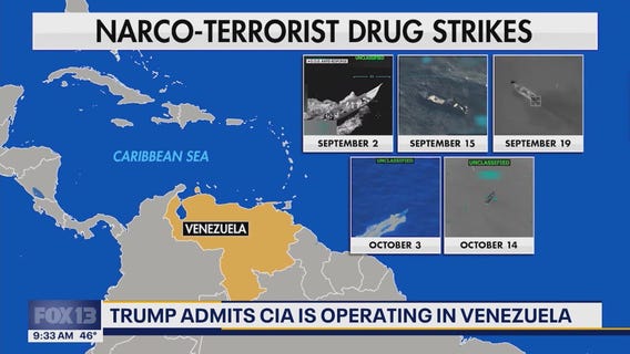 Trump admits CIA is operating in Venezuela
