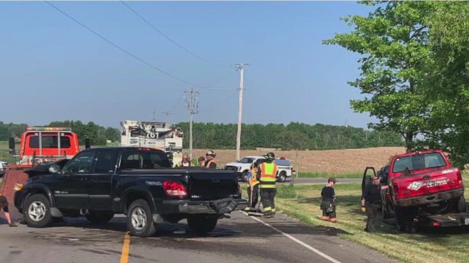 Ozaukee County crash, Brown Deer man, Milwaukee woman, Belgium men hurt
