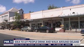 DeLand considering letting people carry alcoholic drinks downtown