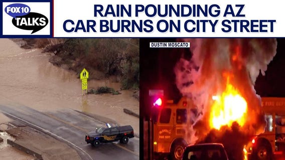 Wild weather; car on fire; Epstein files | FOX 10 Talks