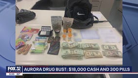 $18K, 300 pills seized in Aurora drug bust