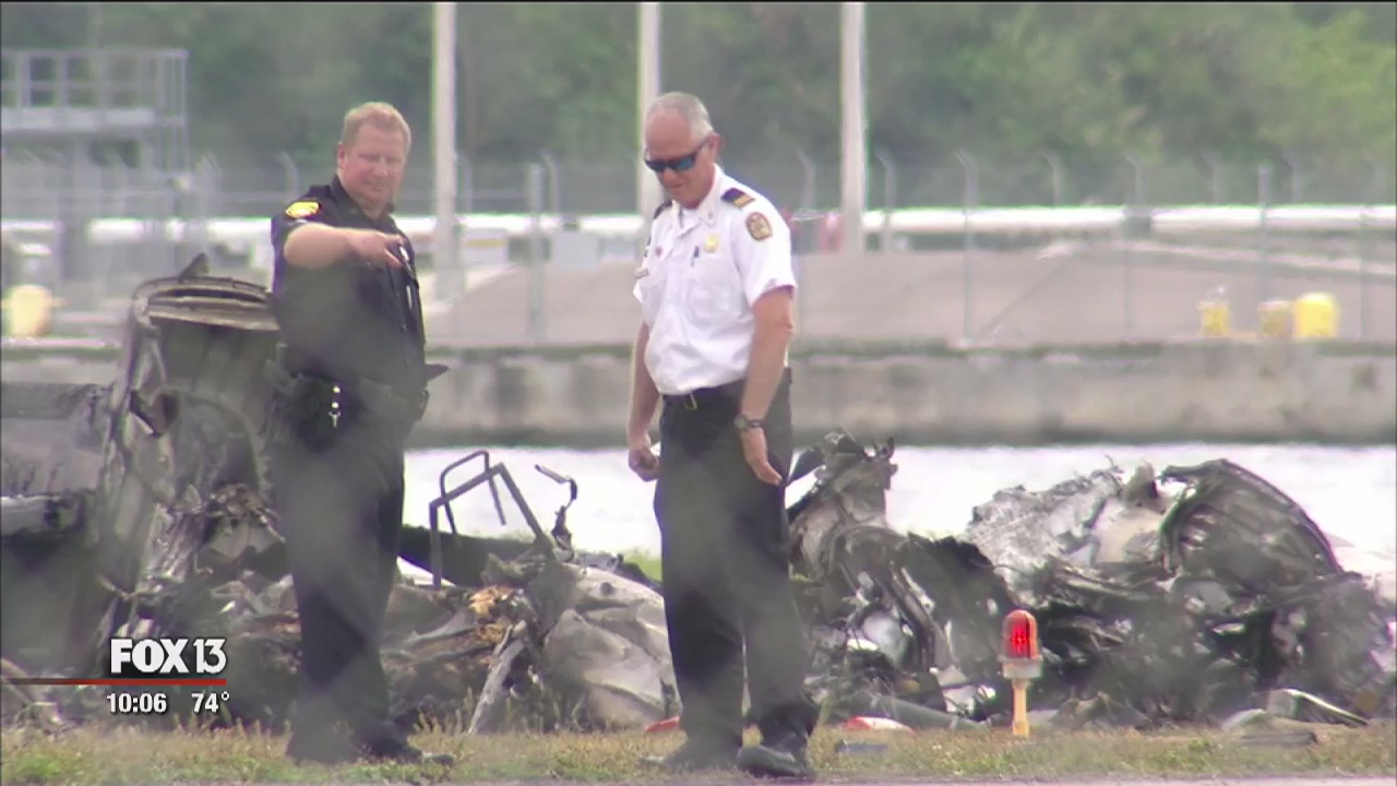 Identity of plane crash victims still unknown | FOX 13 Tampa Bay