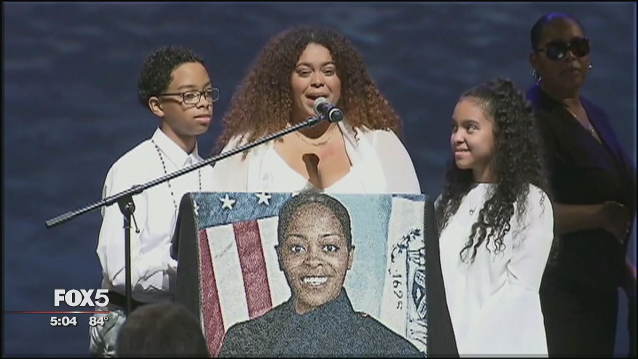 Funeral for fallen NYPD officer