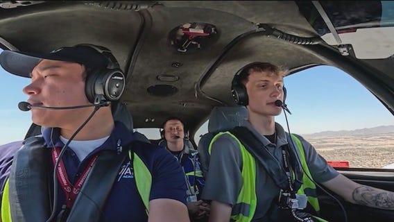 AZ father and son train to be pilots together