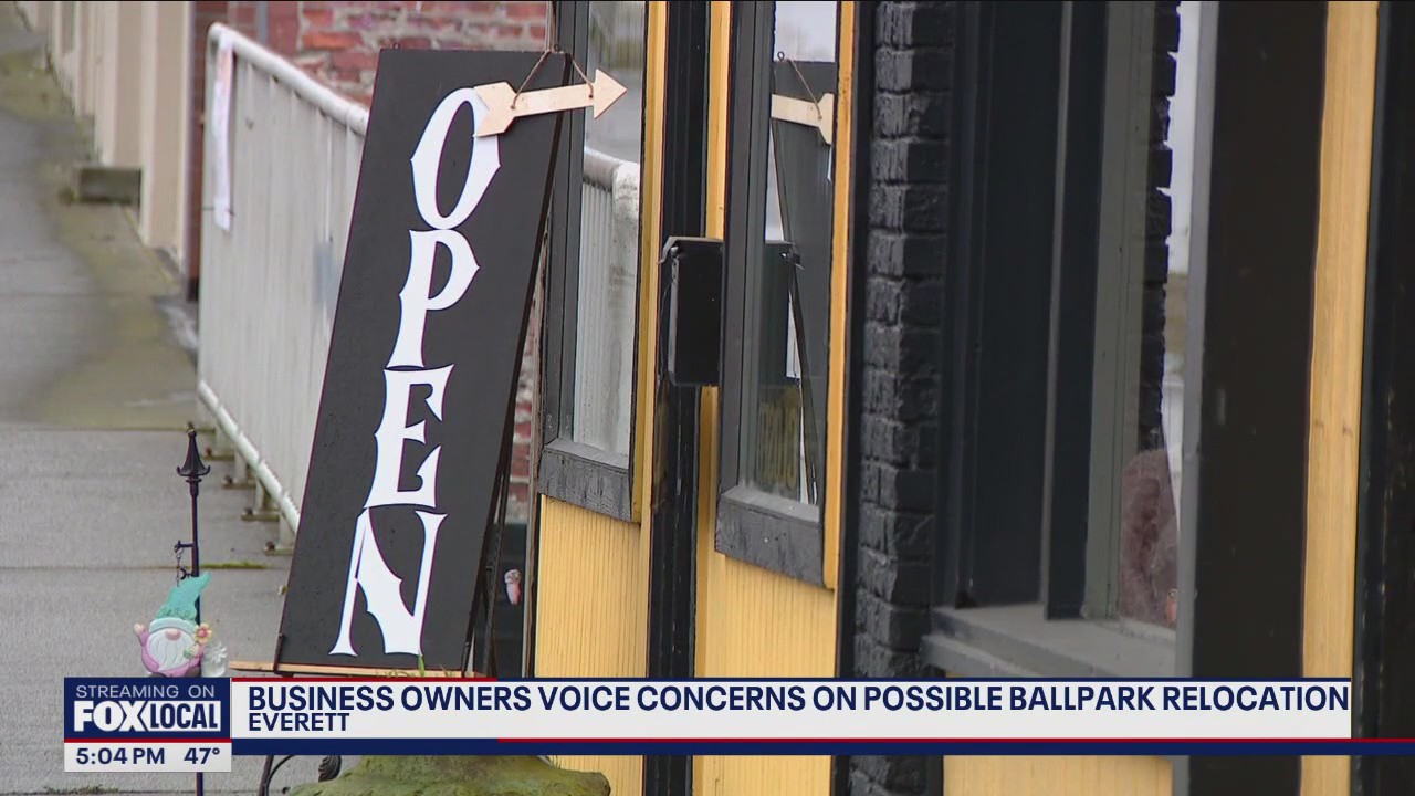 Everett business owners voice concerns on possible ballpark location