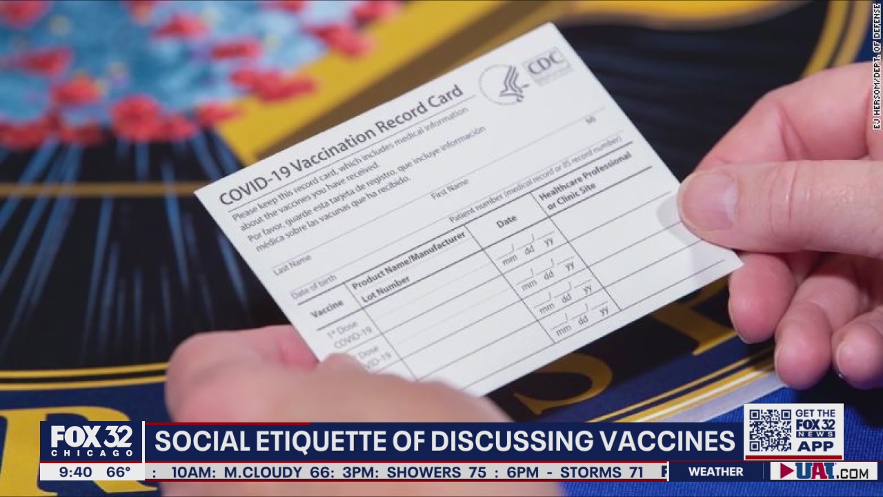 Dissecting the social etiquette of discussing COVID-19 vaccines