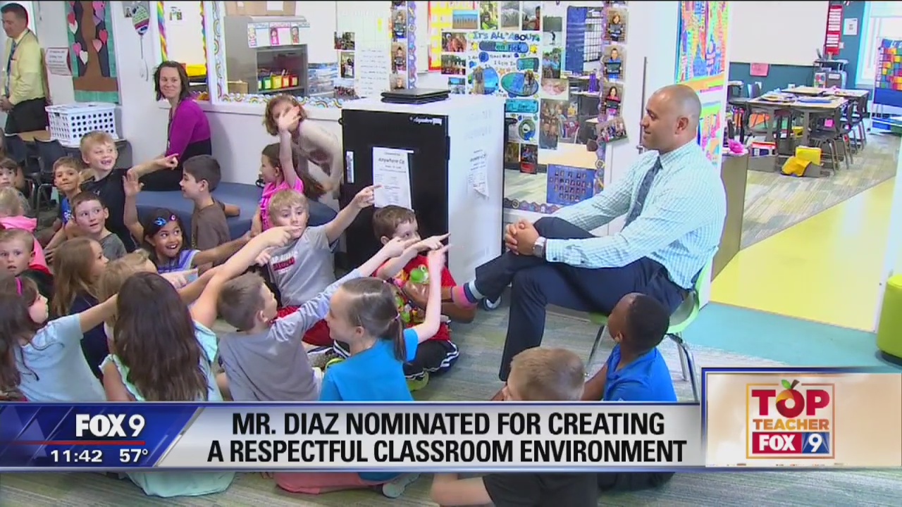 TOP TEACHER: Jesse Diaz of East Lake Elementary