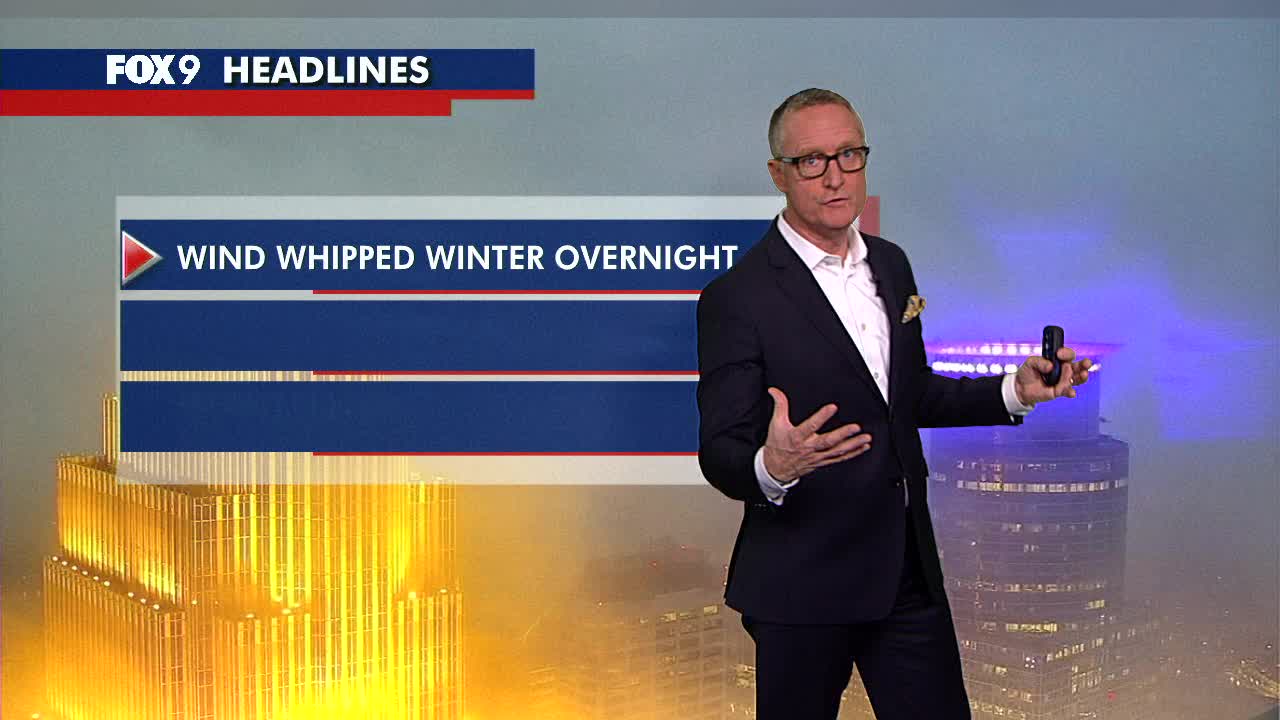 Rain turns to snow as wind remains a factor