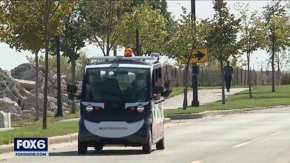 Badger Racine's new driverless vehicle