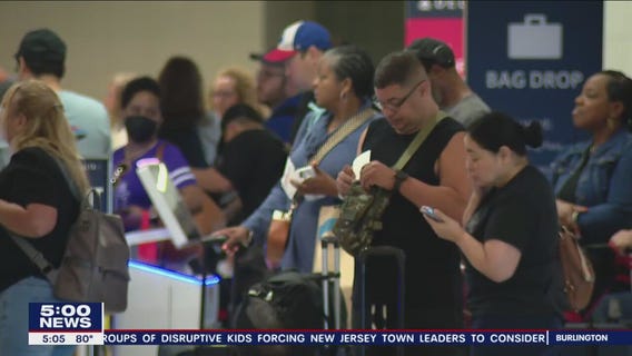 Philly Int'l sees delays during busy July 4th weekend