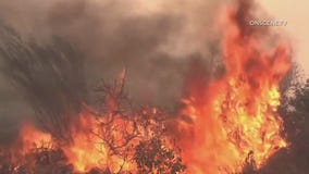 Several wildfires burning in California