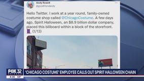 'Chicago Costume' employee calls out Spirit Halloween chain