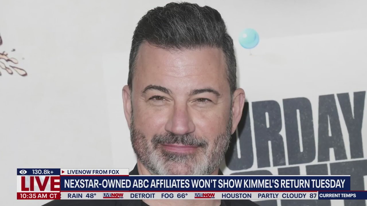 Nexstar's ABC affiliates won't show Kimmel's return