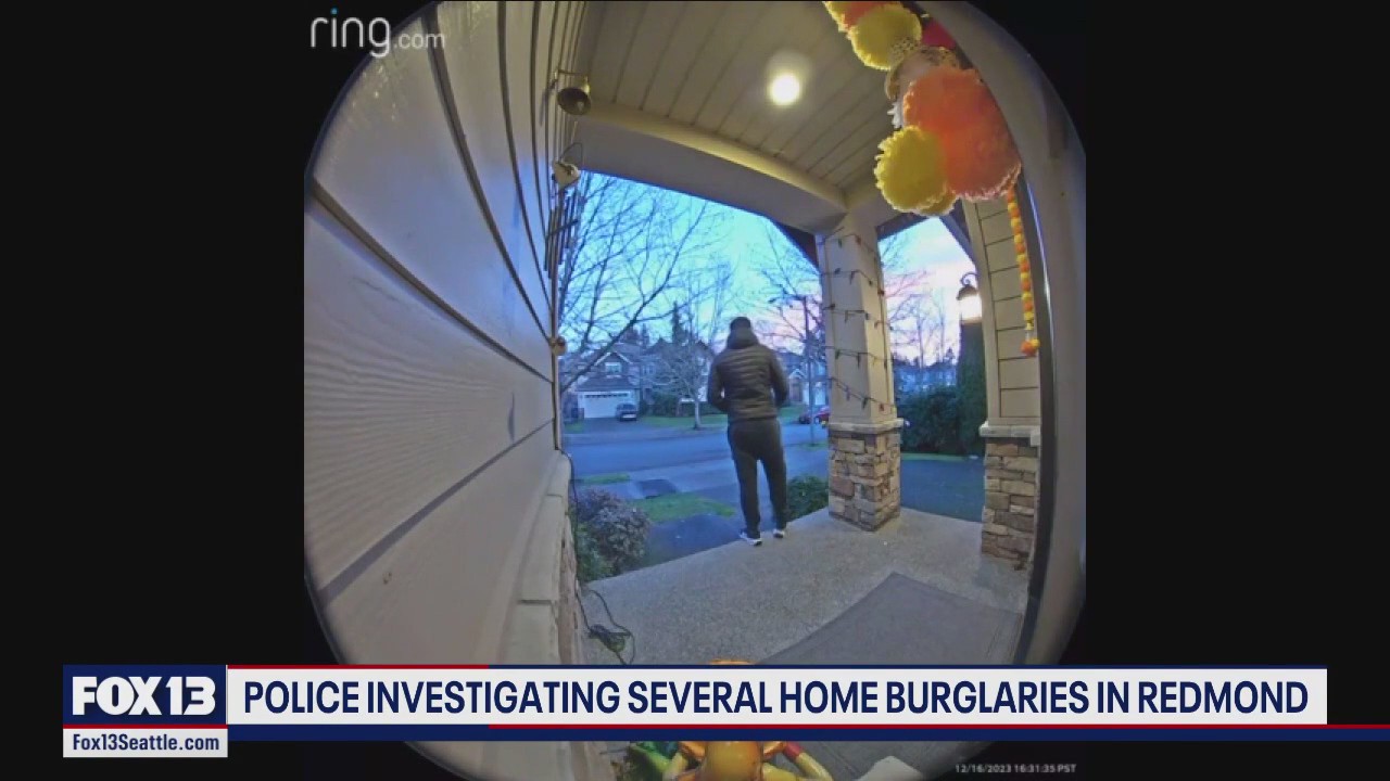 Police investigating string of burglaries in Redmond | FOX 13 Seattle