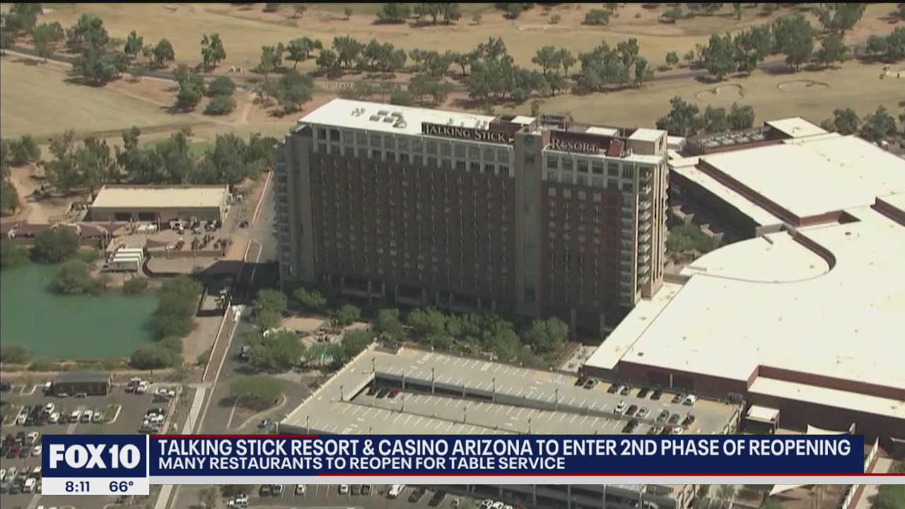 Talking Stick Resort, Casino Arizona to enter second phase of reopening