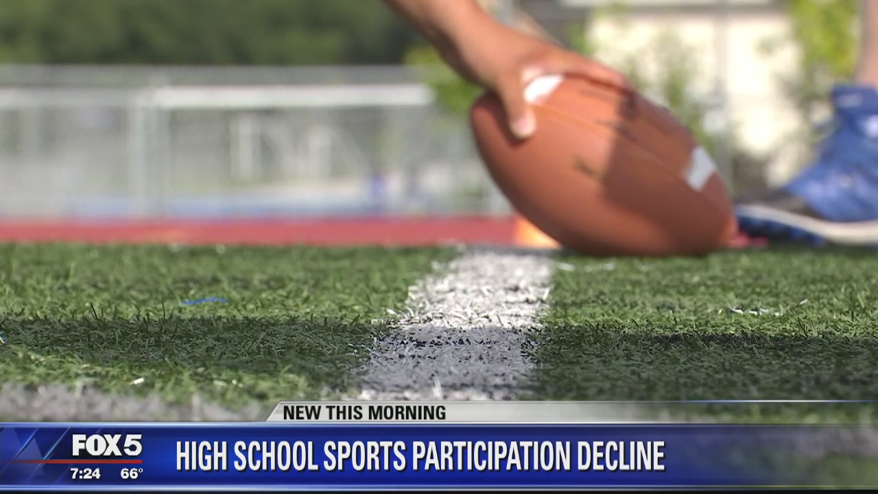 Participation in high school sports declines for first time in 30 years ...
