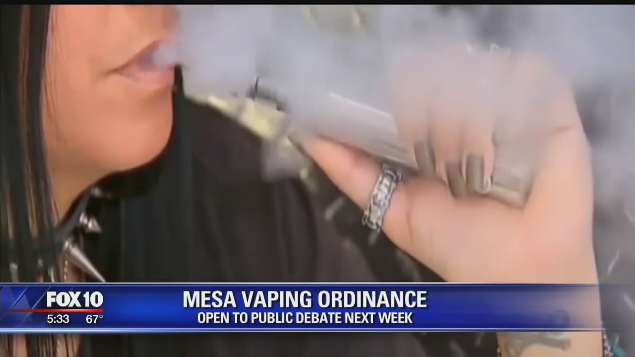 New proposal to limit where you can vape in Mesa