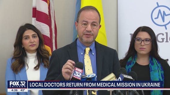 Chicago-based doctors return from medical mission in Ukraine
