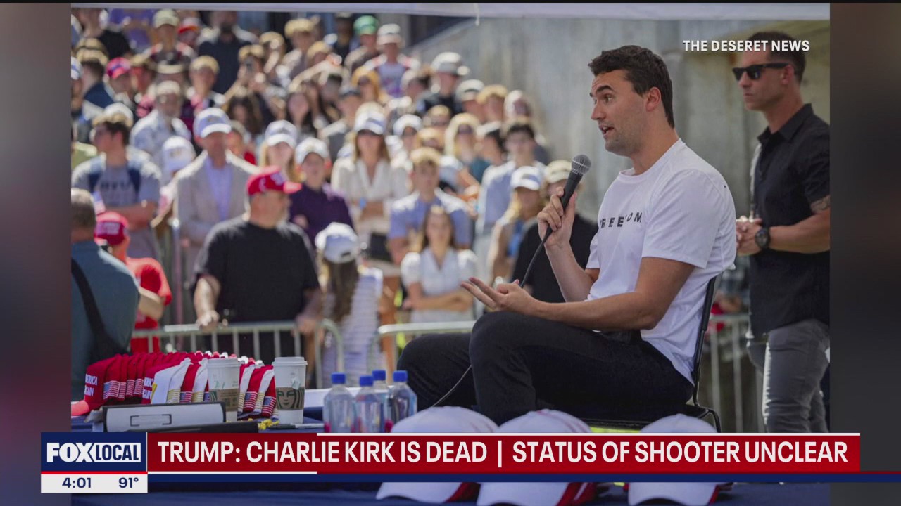 Trump: Charlie Kirk has died