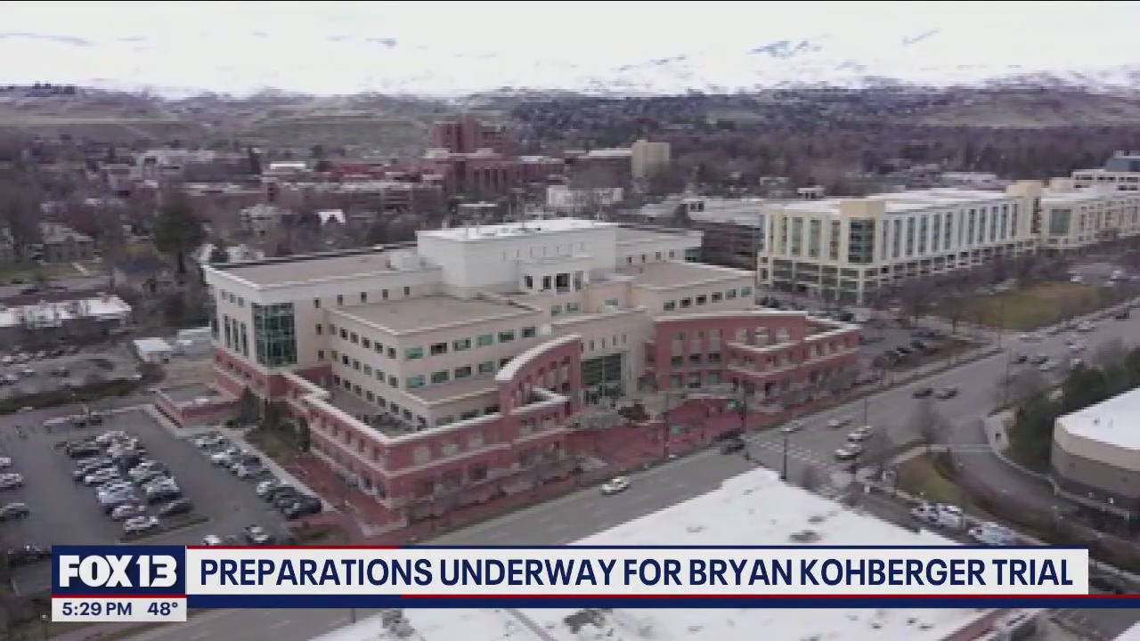 Preparations underway for Bryan Kohberger trial