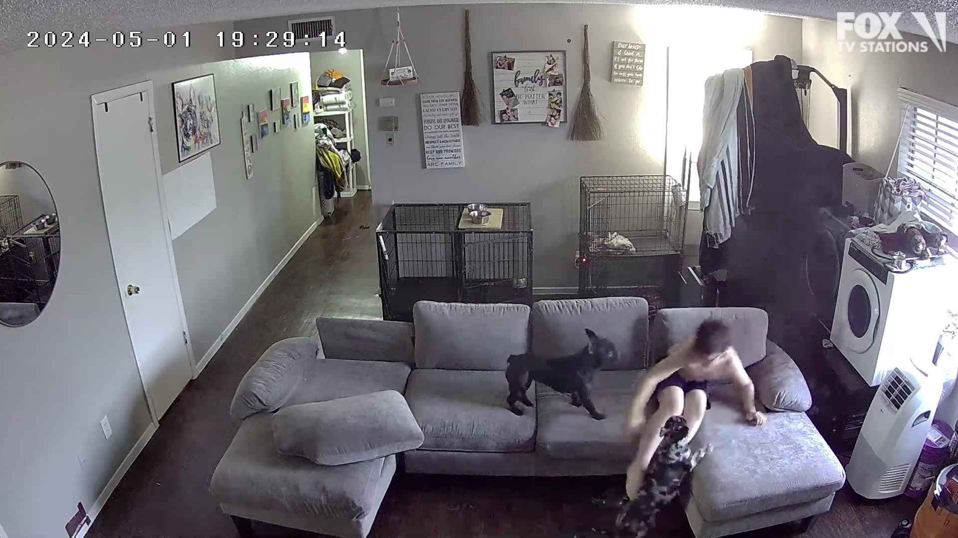 Video shows boy dodging bullets during FW shooting