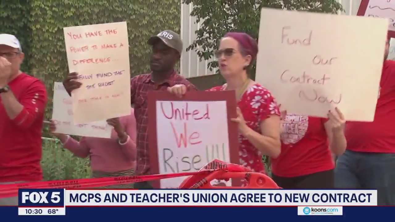 MCPS and teacher's union agree to new contract | FOX 5 DC