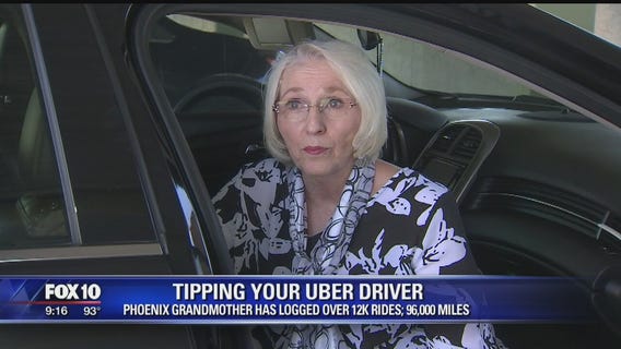Longest tenured Uber driver in Phoenix talks about new option to tip drivers
