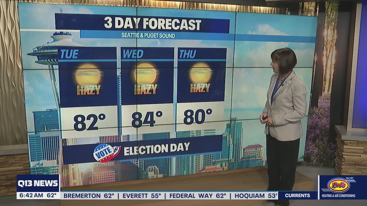 Wildfire smoke lingers, but rain is finally in the forecast