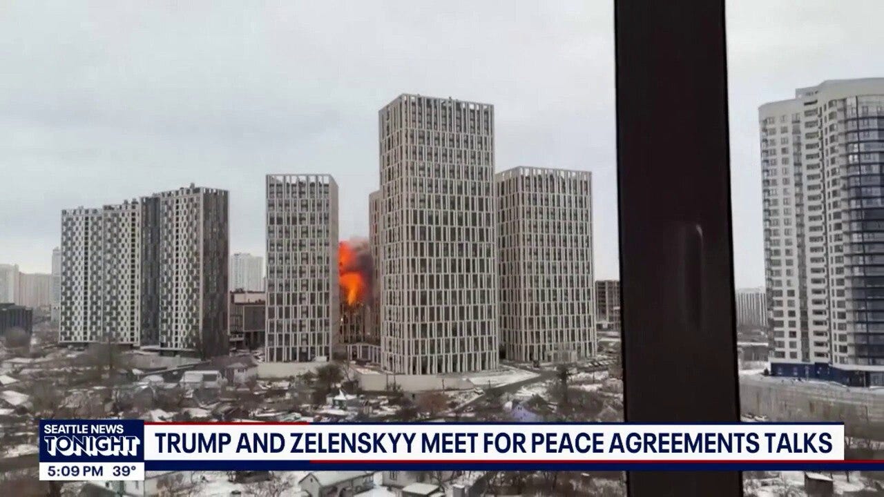 Trump, Zelenskyy meet at Mar-a-Lago to discuss ending Ukraine war