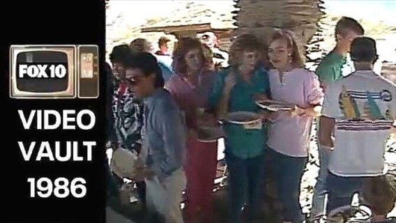 1986 Robson family Thanksgiving feast | Video Vault