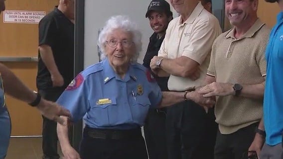 Port Orange Police volunteer turns 100